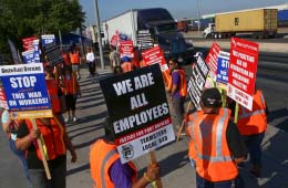 Protesting AB5: Truckers Going on Strike at Ports in the US